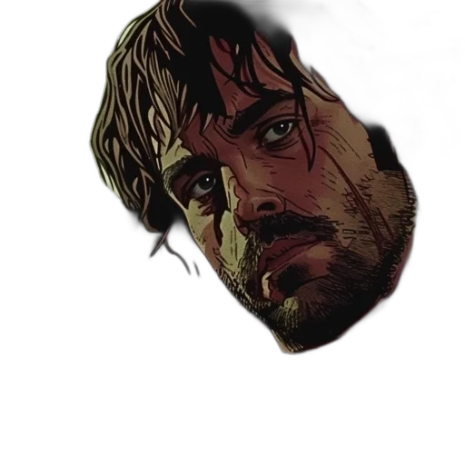face, mask, hair, creature transparent PNG cut-out