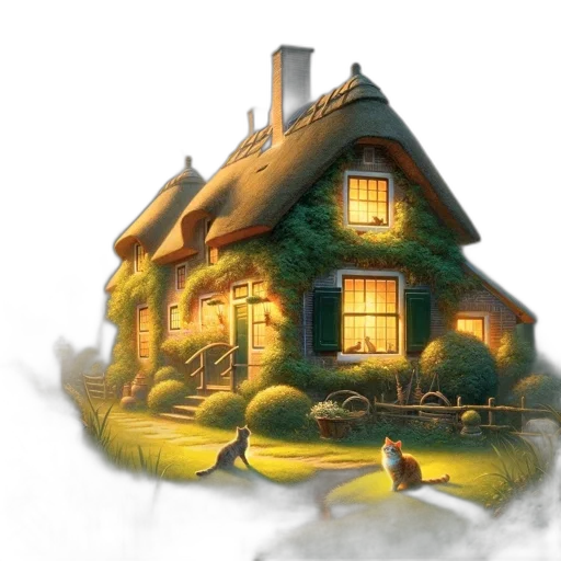 building, furniture, 3d render, photorealistic transparent PNG cut-out