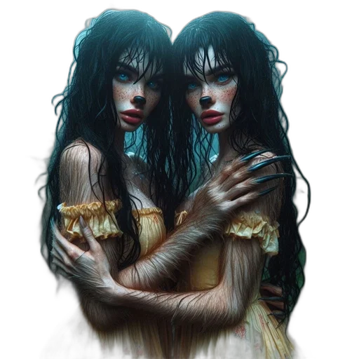 fantasy art, concept art, photorealistic, comic book art transparent PNG cut-out