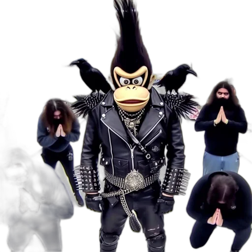 jacket, person, dressed, punk transparent PNG cut-out