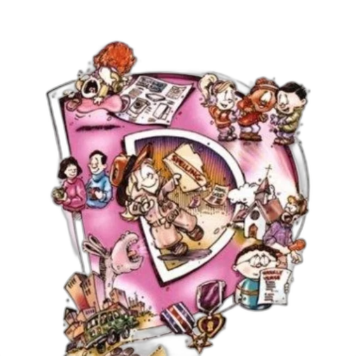 jewelry, colorful, book, cover transparent PNG cut-out