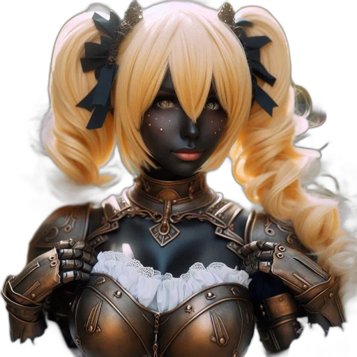 mask, face, robot, fantasy art transparent PNG cut-out