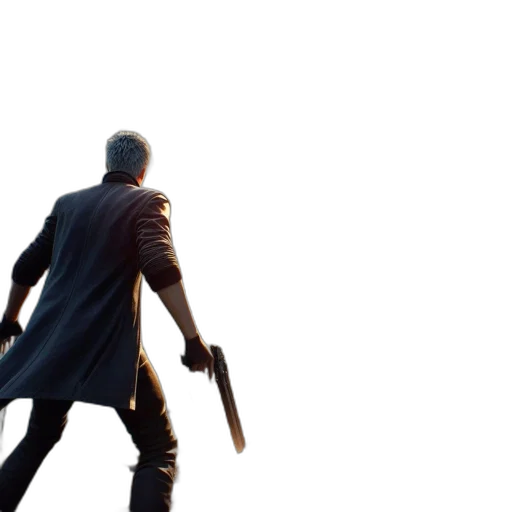 sword, weapon, jacket, staff transparent PNG cut-out