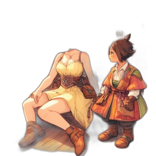 dress, crown, weapon, sword transparent PNG cut-out