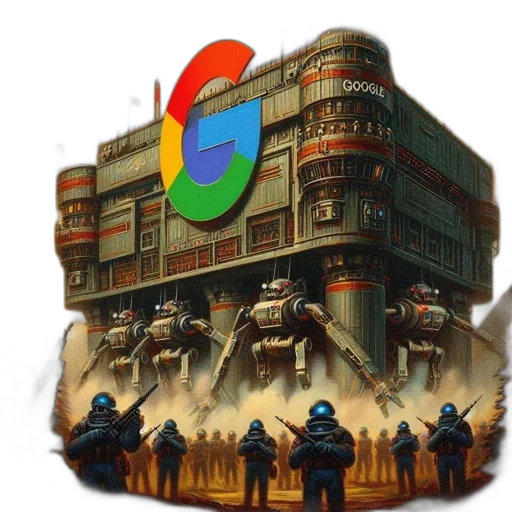robot, building, weapon, concept art transparent PNG cut-out