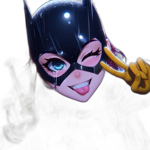 mask, face, comic book art, concept art transparent PNG cut-out