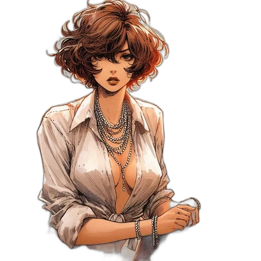 jewelry, dress, staff, jacket transparent PNG cut-out