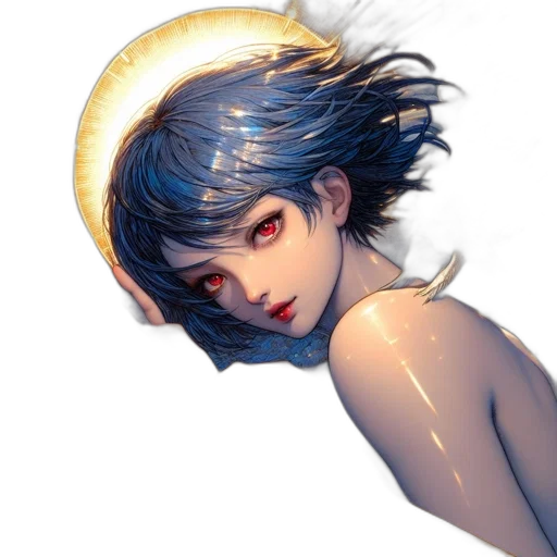 crown, face, hair, mask transparent PNG cut-out