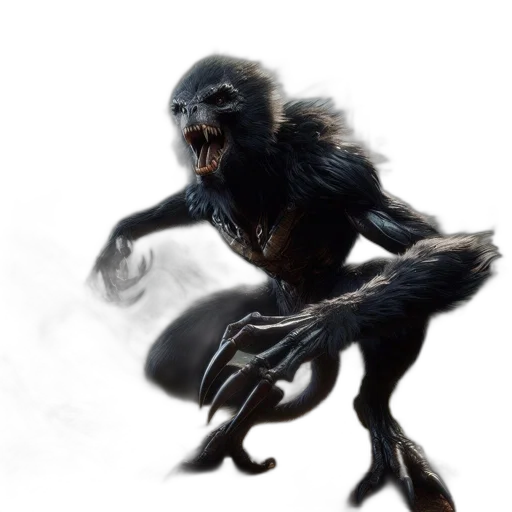 creature, animal, concept art, fantasy art transparent PNG cut-out