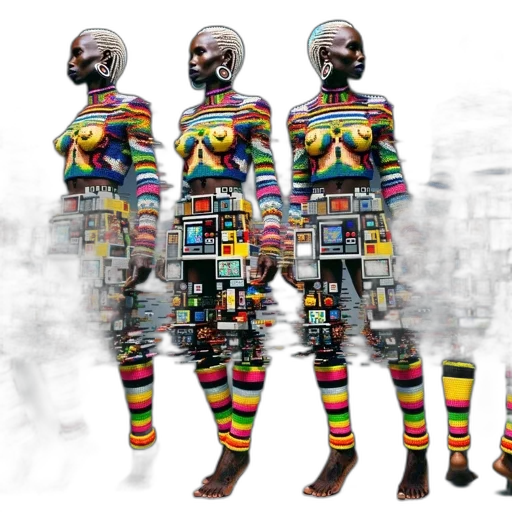 robot, jacket, dress, concept art transparent PNG cut-out