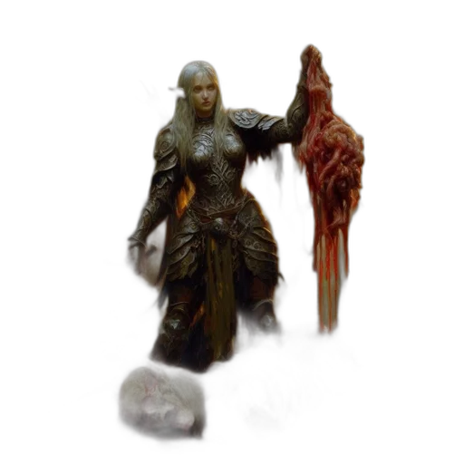 staff, creature, weapon, jewelry transparent PNG cut-out