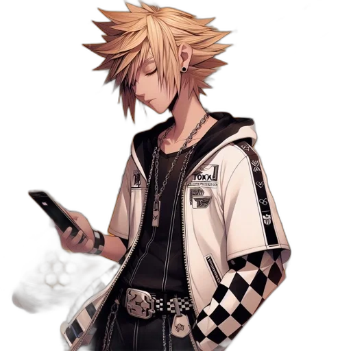 jacket, staff, weapon, animal transparent PNG cut-out