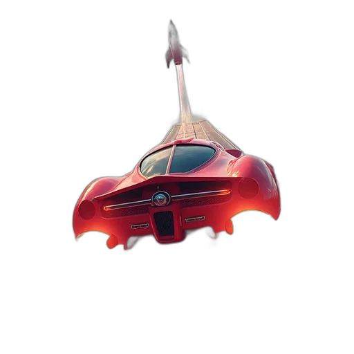 car, weapon, shoes, 3d render transparent PNG cut-out