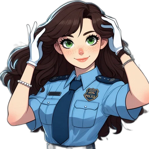 staff, face, anime, cartoon transparent PNG cut-out