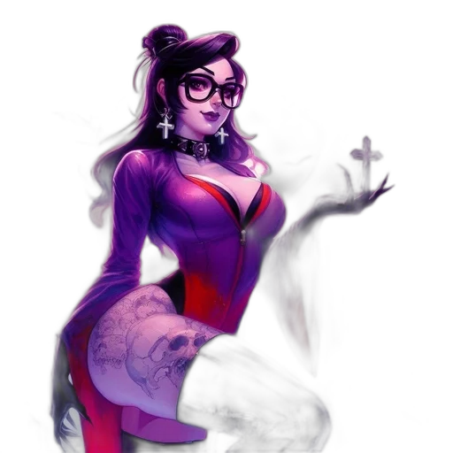 dress, staff, fantasy art, concept art transparent PNG cut-out