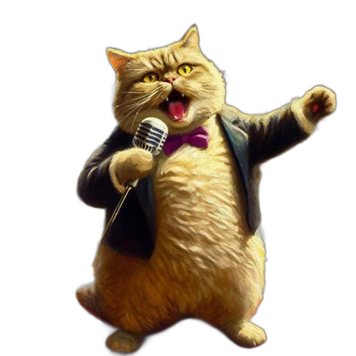 staff, animal, concept art, photorealistic transparent PNG cut-out
