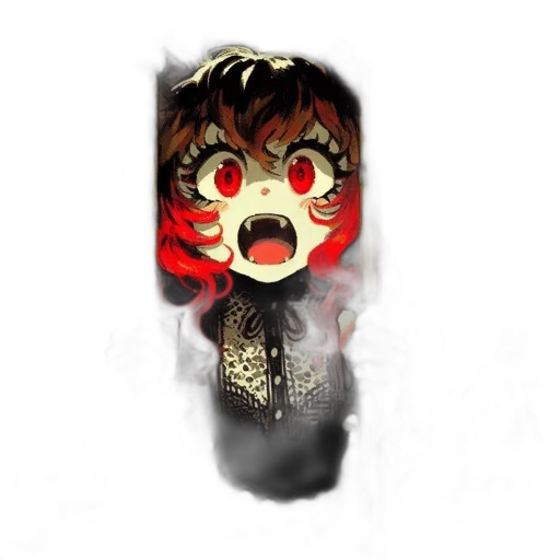 mask, creature, staff, face transparent PNG cut-out