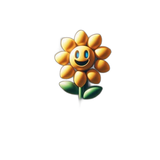 flower, staff, crown, animal transparent PNG cut-out