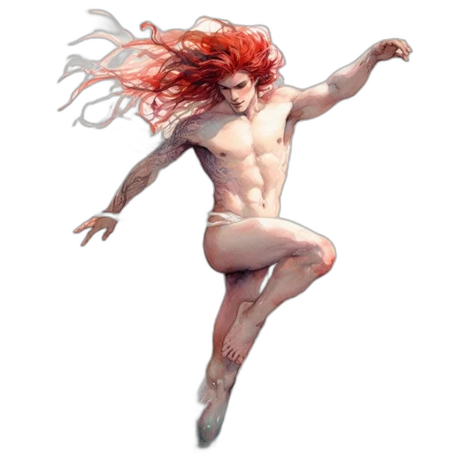 hair, creature, concept art, fantasy art transparent PNG cut-out