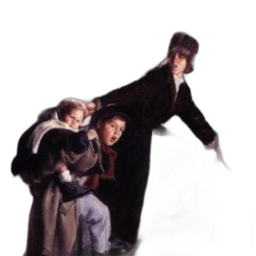 staff, umbrella, jacket, weapon transparent PNG cut-out