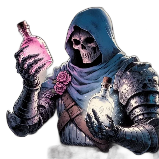 bottle, weapon, concept art, fantasy art transparent PNG cut-out