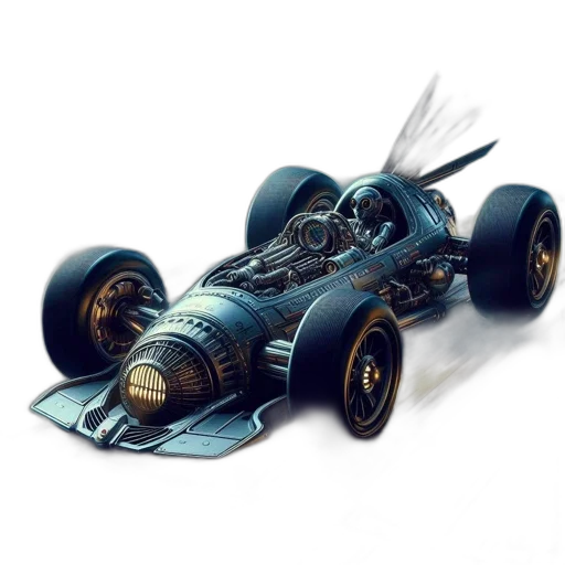 car, weapon, robot, concept art transparent PNG cut-out