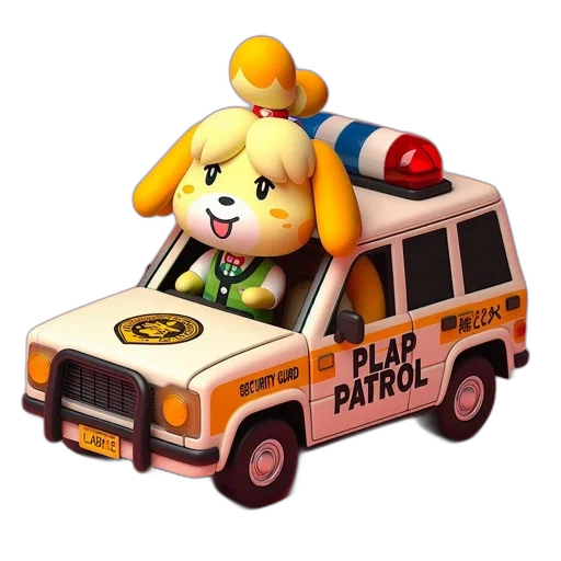 car, staff, animal, weapon transparent PNG cut-out