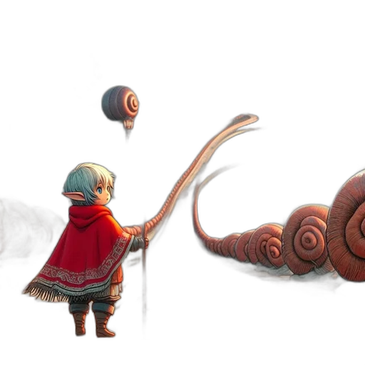 weapon, sword, dragon, staff transparent PNG cut-out