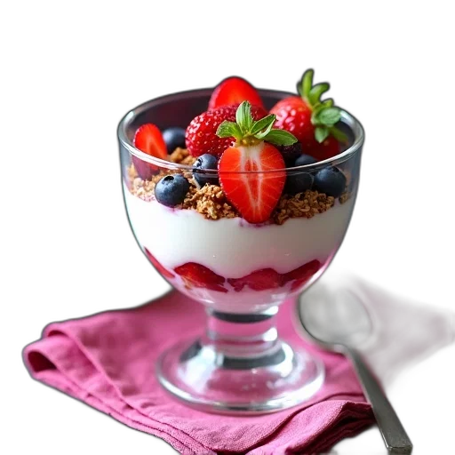 food, photorealistic, 3d render, glass transparent PNG cut-out