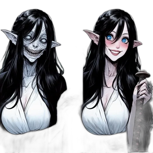concept art, fantasy art, comic book art, 3d render transparent PNG cut-out