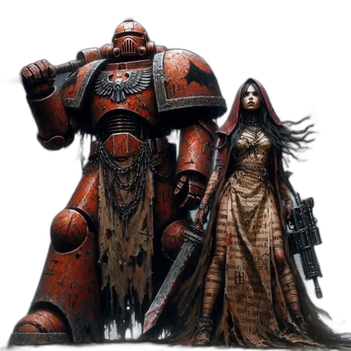 robot, concept art, fantasy art, comic book art transparent PNG cut-out