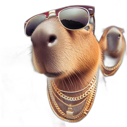 animal, jewelry, jacket, face transparent PNG cut-out