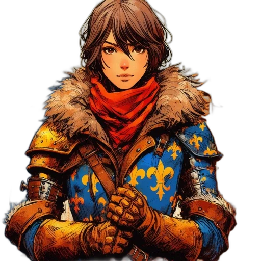 sword, jacket, weapon, face transparent PNG cut-out