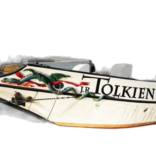 concept art, 3d render, boat, named transparent PNG cut-out
