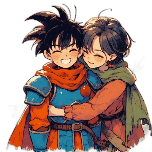 jacket, watercolor, concept art, anime transparent PNG cut-out
