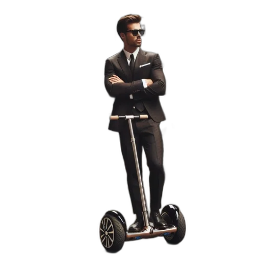 staff, robot, car, 3d render transparent PNG cut-out