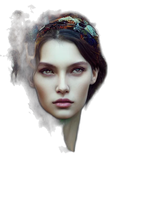 crown, face, mask, jewelry transparent PNG cut-out