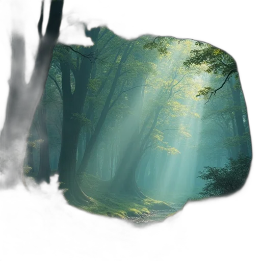 mask, tree, creature, dress transparent PNG cut-out