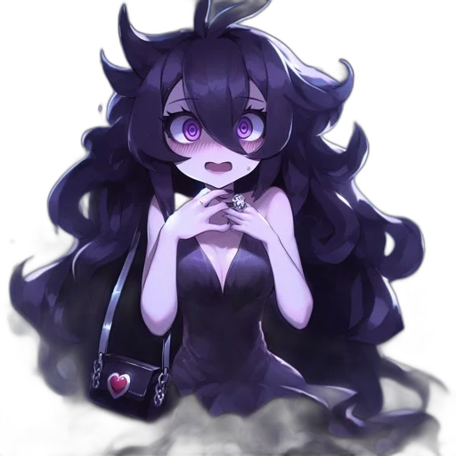 creature, mask, dress, staff transparent PNG cut-out