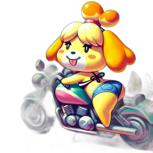 animal, car, concept art, pixel art transparent PNG cut-out