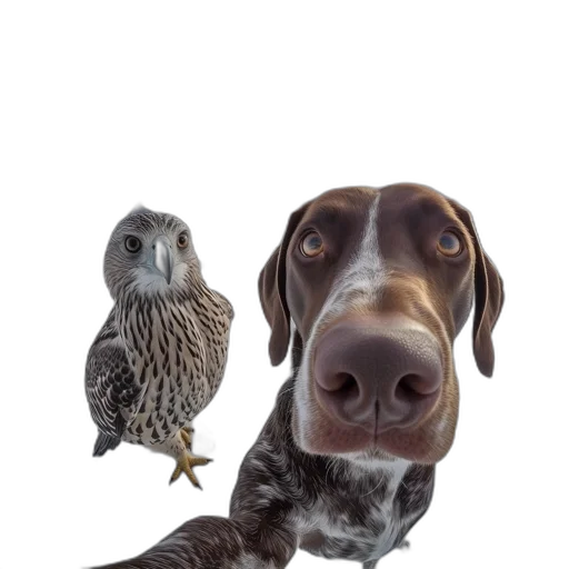 animal, staff, face, creature transparent PNG cut-out