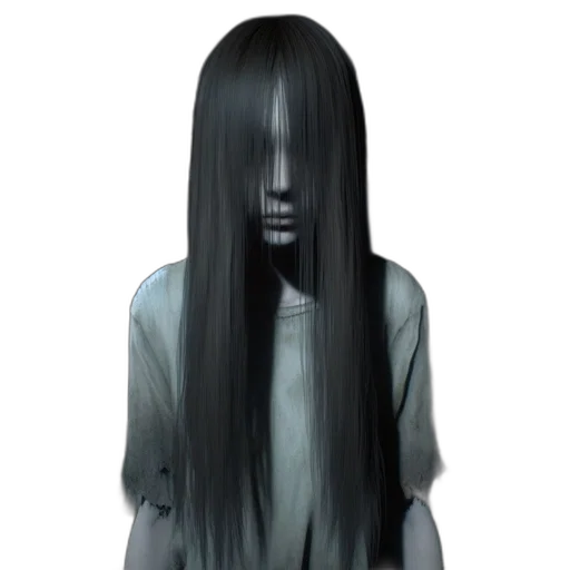 hair, mask, creature, face transparent PNG cut-out