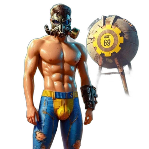 mask, robot, weapon, concept art transparent PNG cut-out