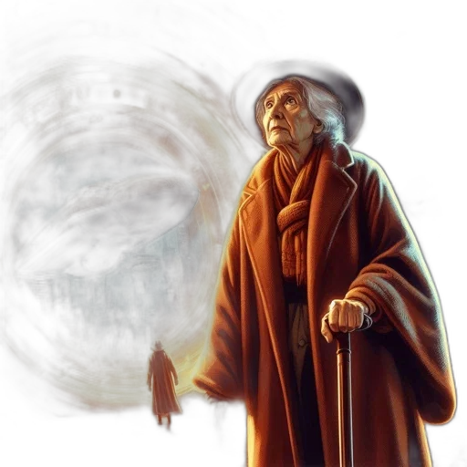 staff, hat, concept art, fantasy art transparent PNG cut-out