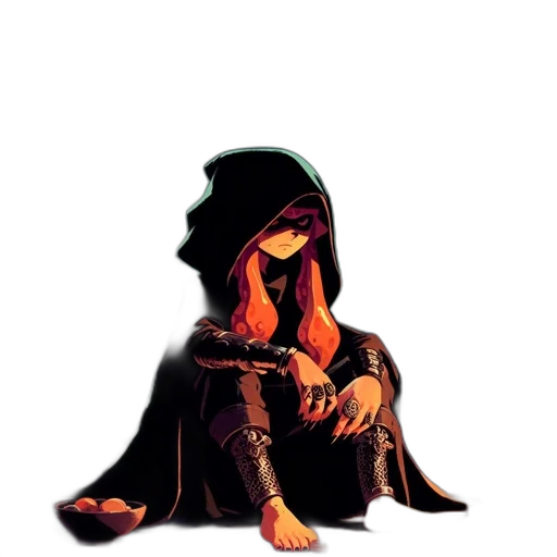 mask, sword, jacket, weapon transparent PNG cut-out