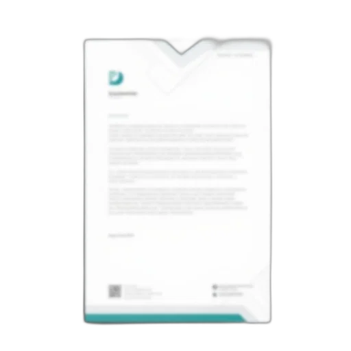 letterhead, template, psd, format transparent PNG cut-out