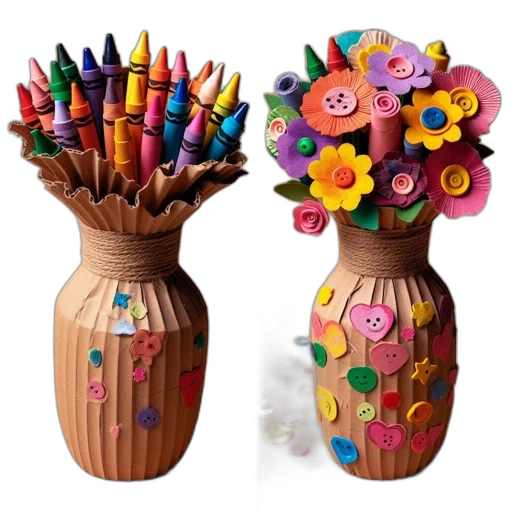 photorealistic, 3d render, colorful, two transparent PNG cut-out