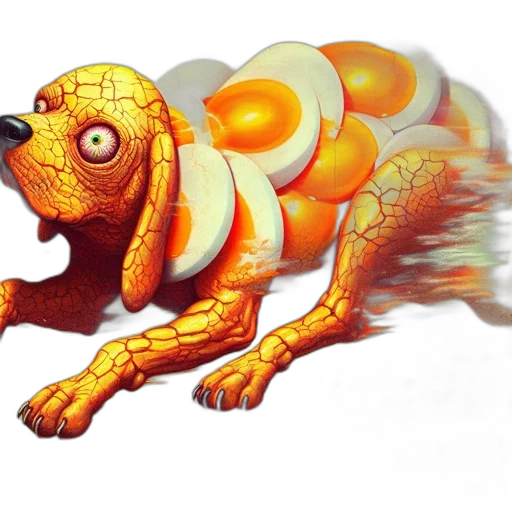 creature, animal, dragon, robot transparent PNG cut-out
