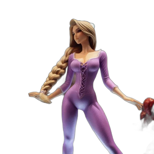 3d render, concept art, detailed, figurine transparent PNG cut-out