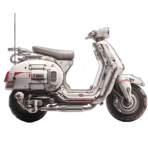 robot, weapon, car, 3d render transparent PNG cut-out